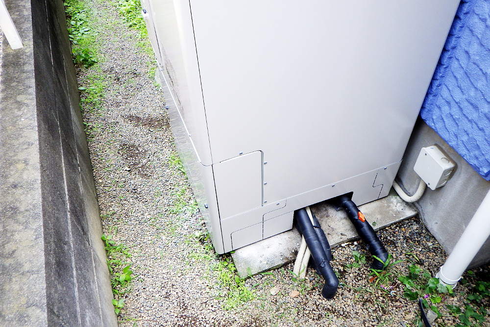 交換後のエコキュート