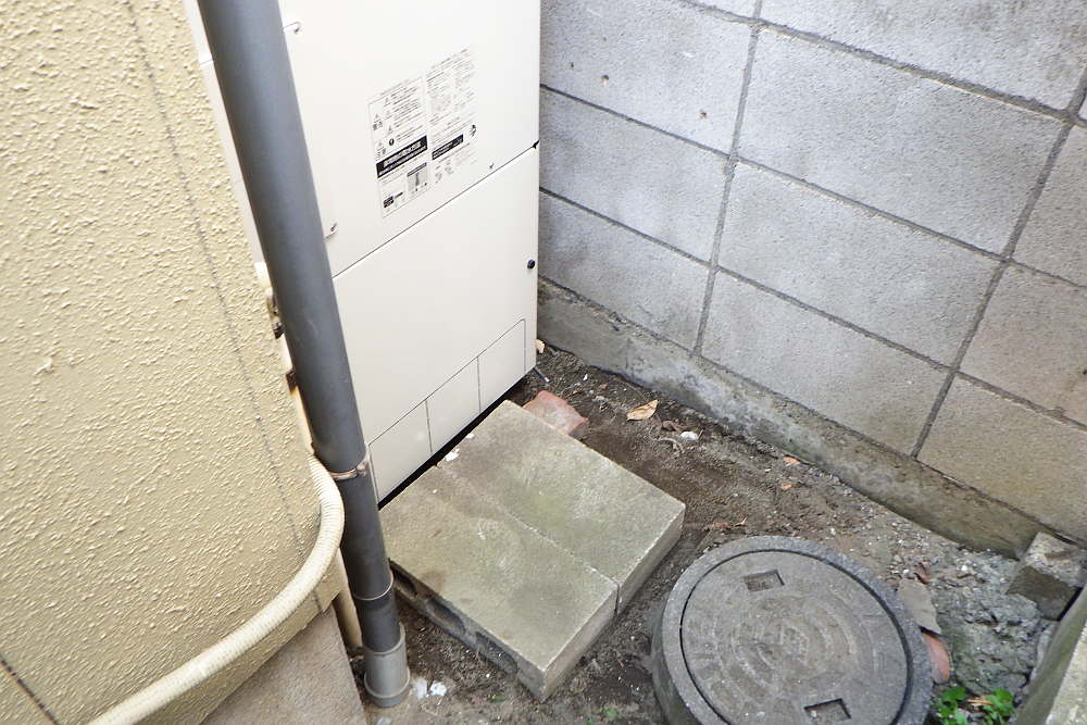 交換後のエコキュート
