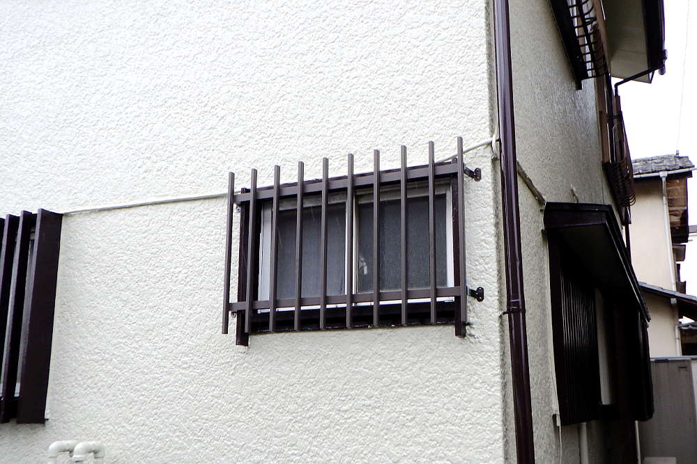 施工後の面格子