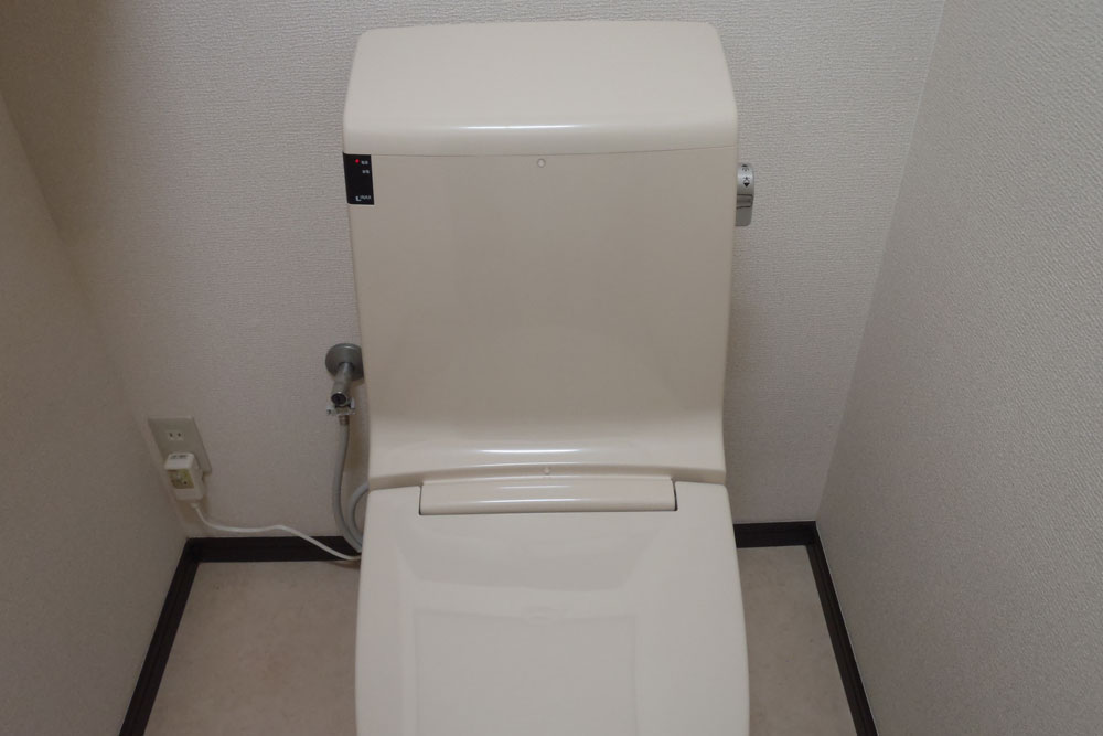施工後のトイレ