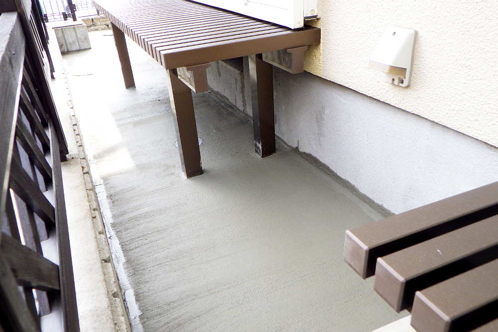改修後の配管部分