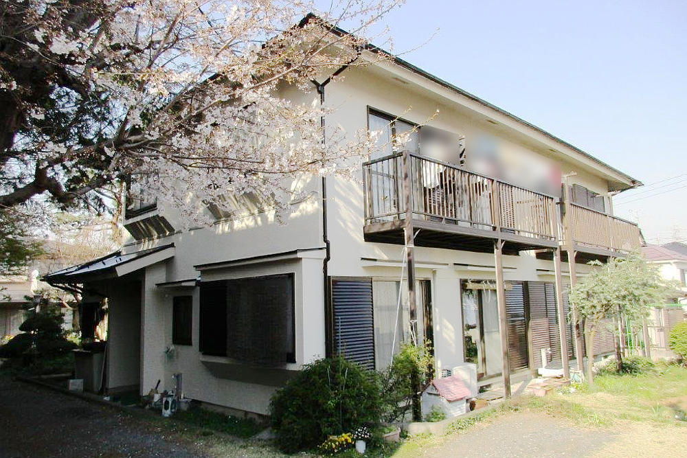 塗装後の2F外壁
