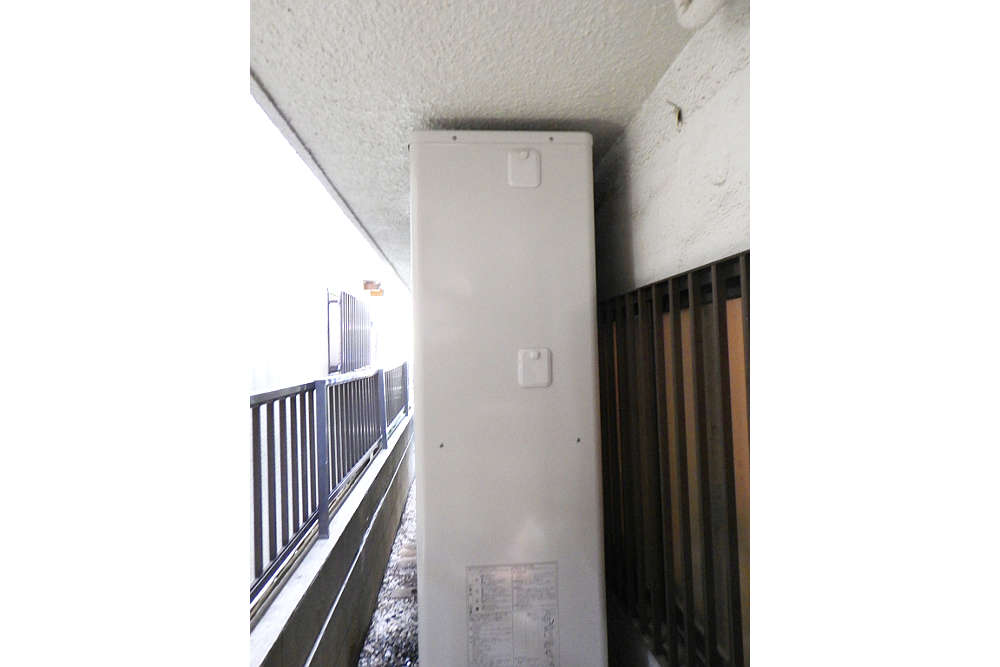 交換後のエコキュート