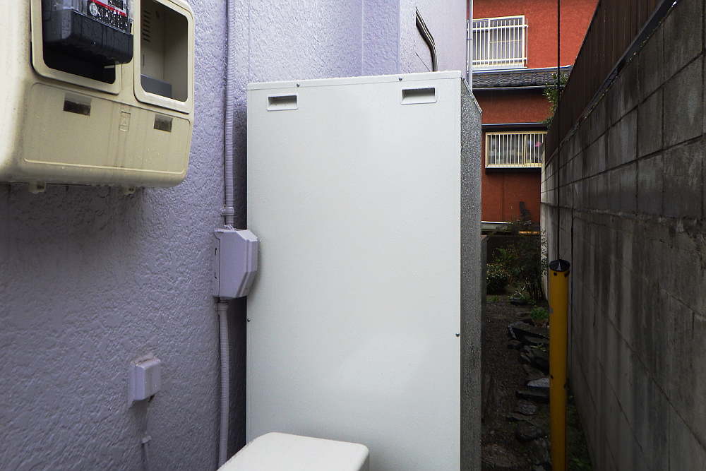 交換後のエコキュート