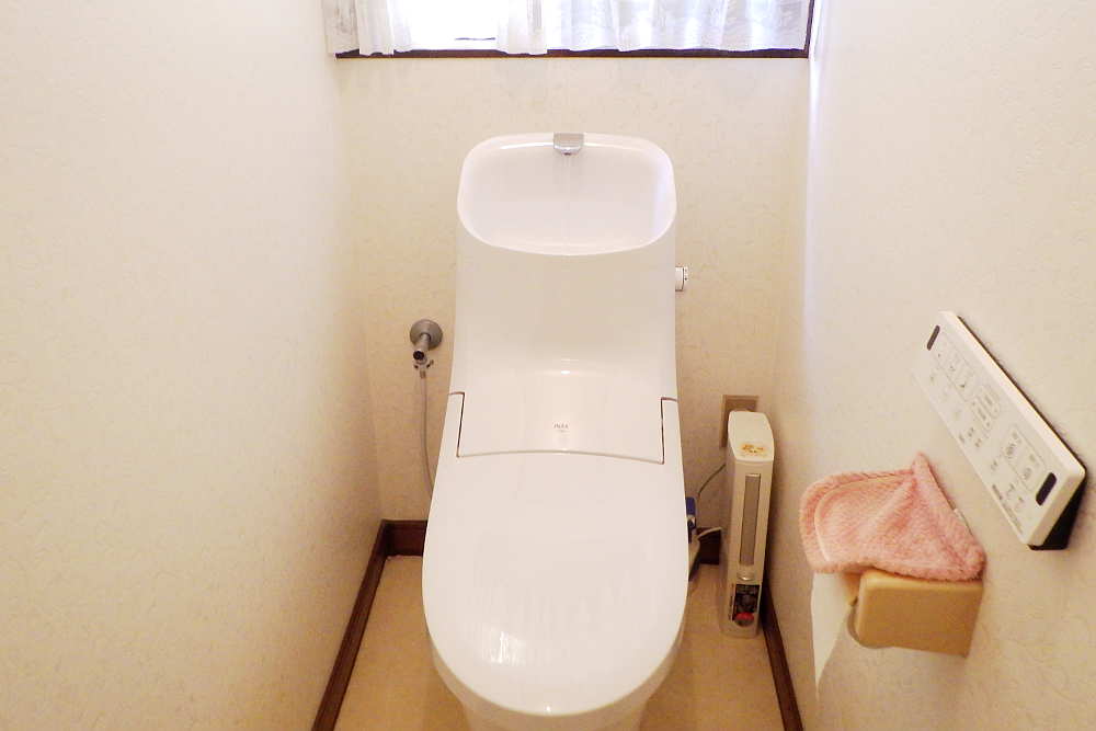 施工後のトイレ