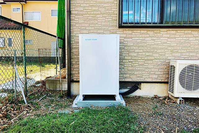 設置したテスラ蓄電池Powerwall