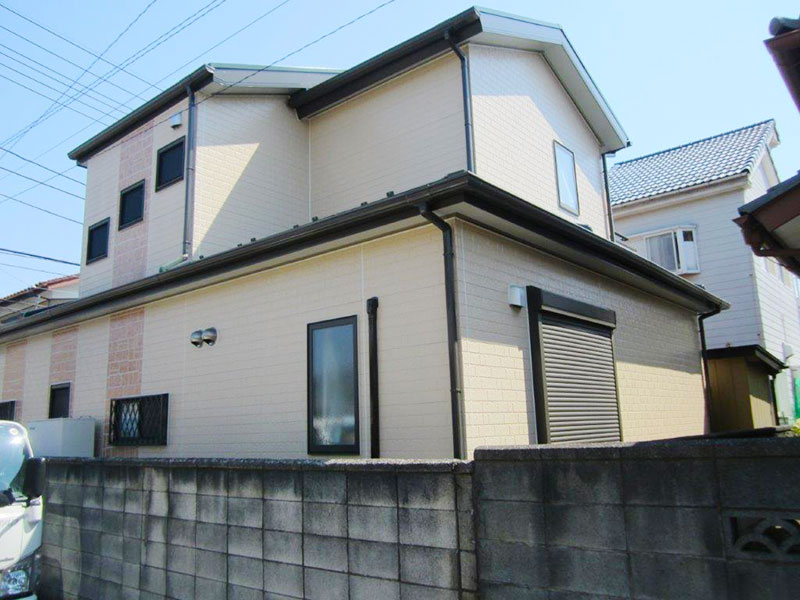 施工後の外壁