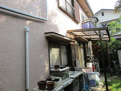 塗装前の