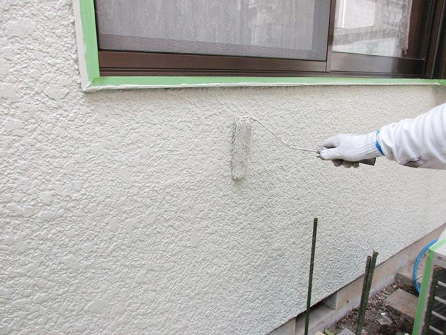 外壁中塗り