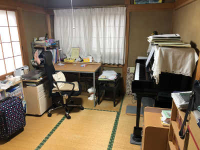 施工前の内装壁