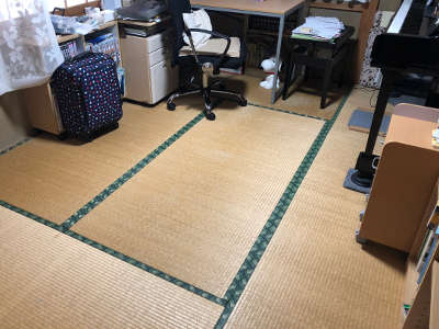 施工前の床