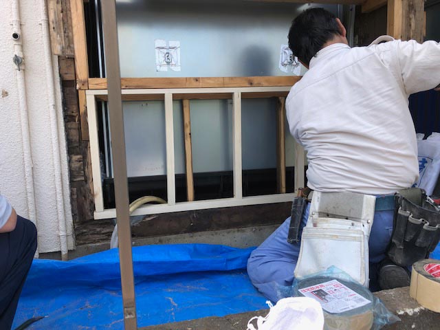 胴縁の造作