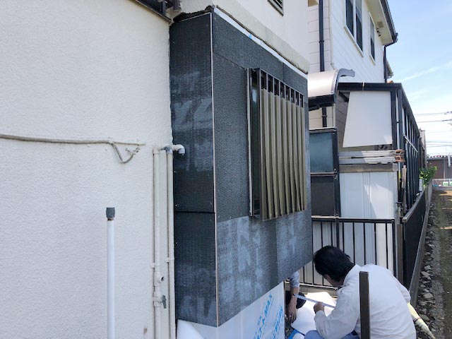 ラスカットの取り付け