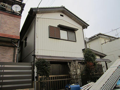 施工前の外壁