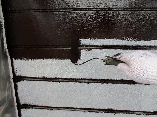 戸袋の塗装