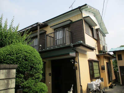 塗装前の外壁