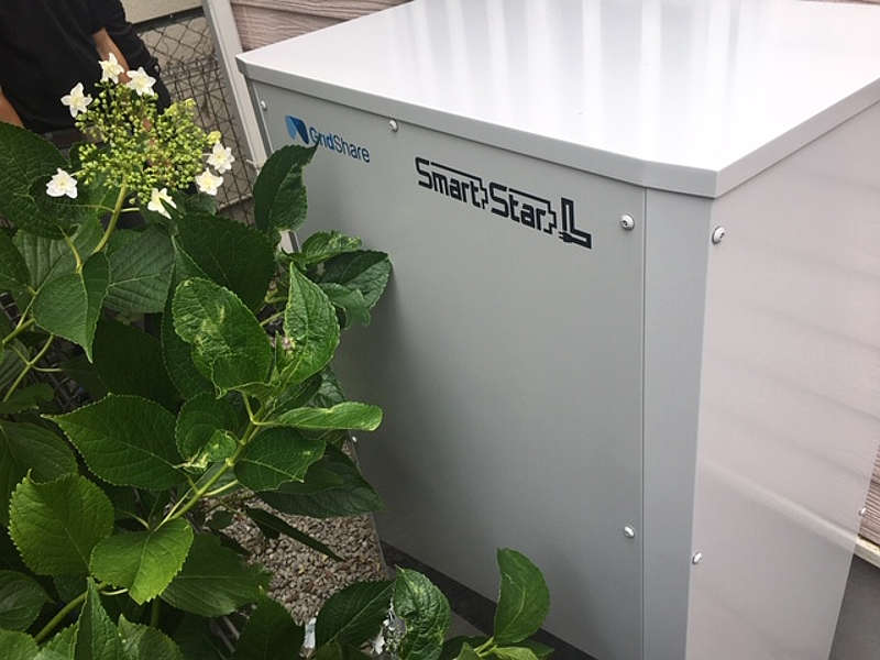 交換後の蓄電池