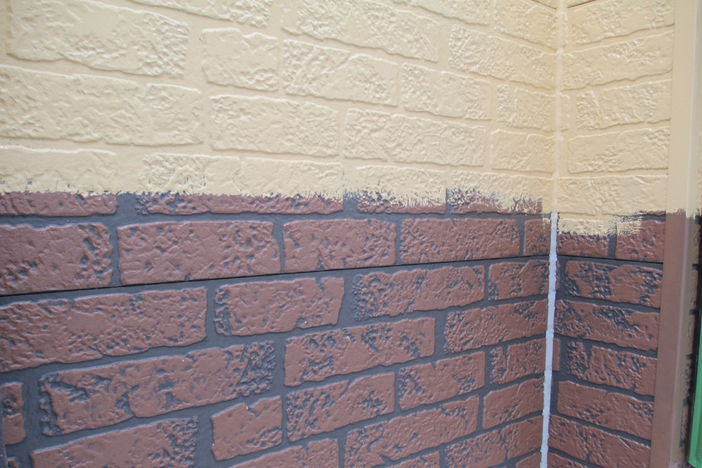 外壁中塗り