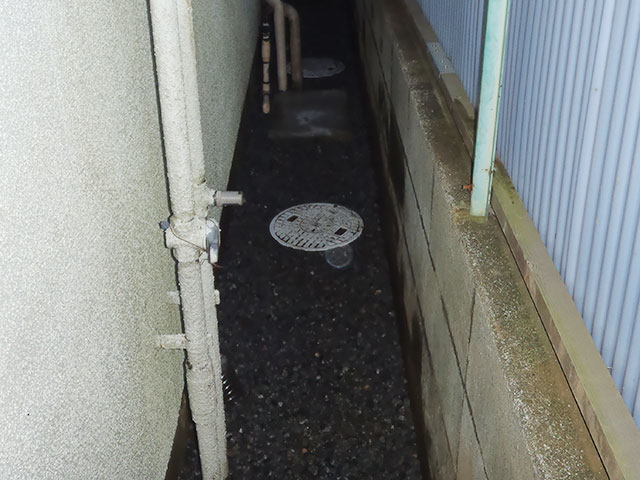 埋め作業