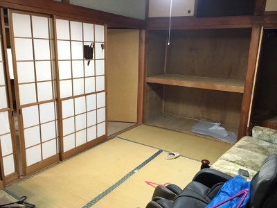 リフォーム前の総合教室