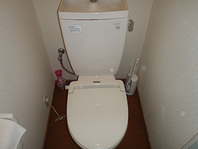 施工前のトイレ