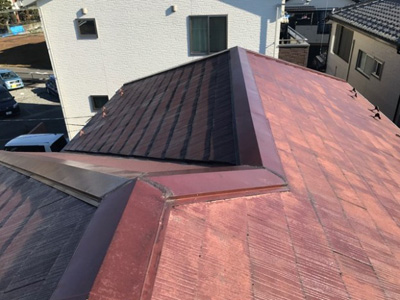 塗装前の屋根別角度