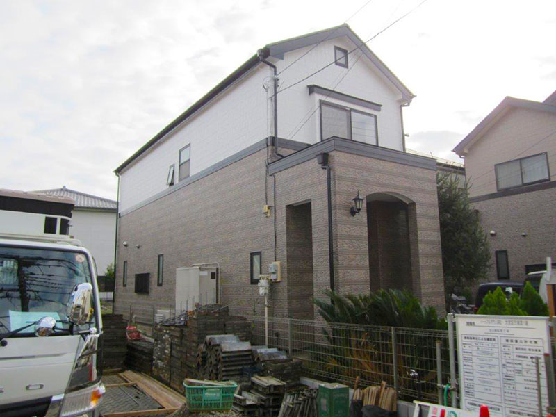 施工後の外壁