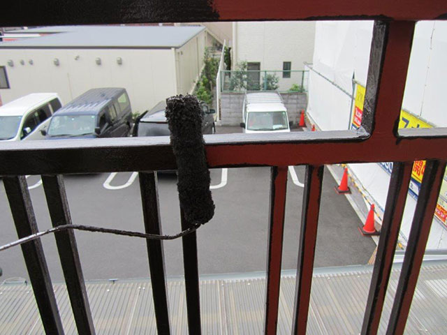 ベランダの柵