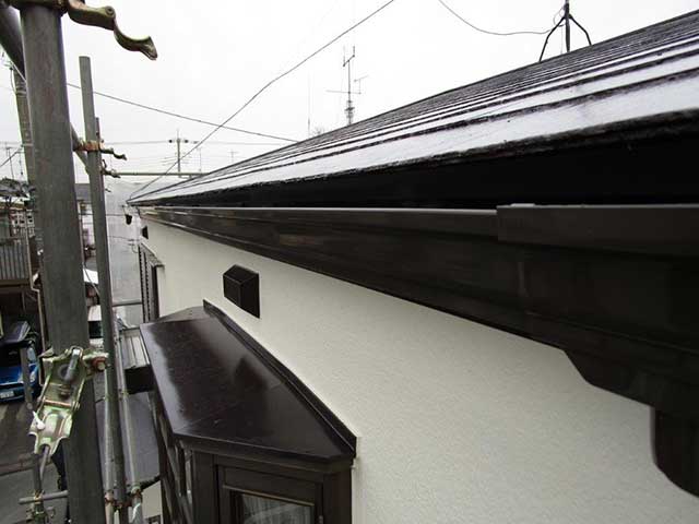 雨樋の塗装