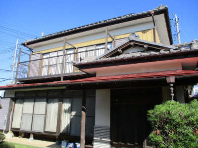 塗装前の外壁