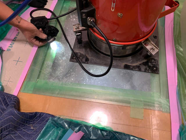 シロアリ発泡消毒