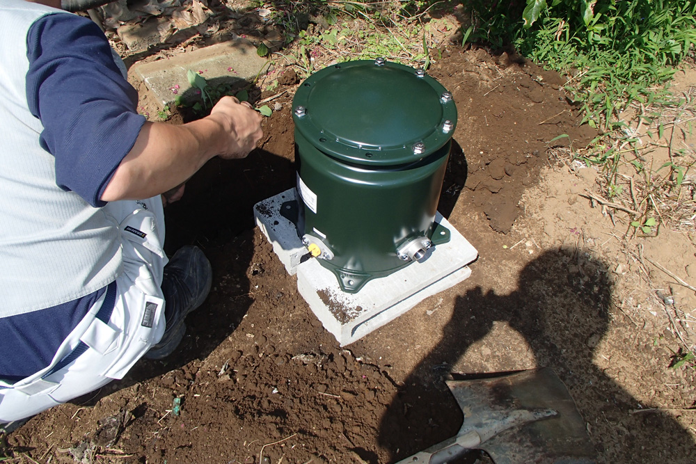 茨城県つくば市　井戸浄水器