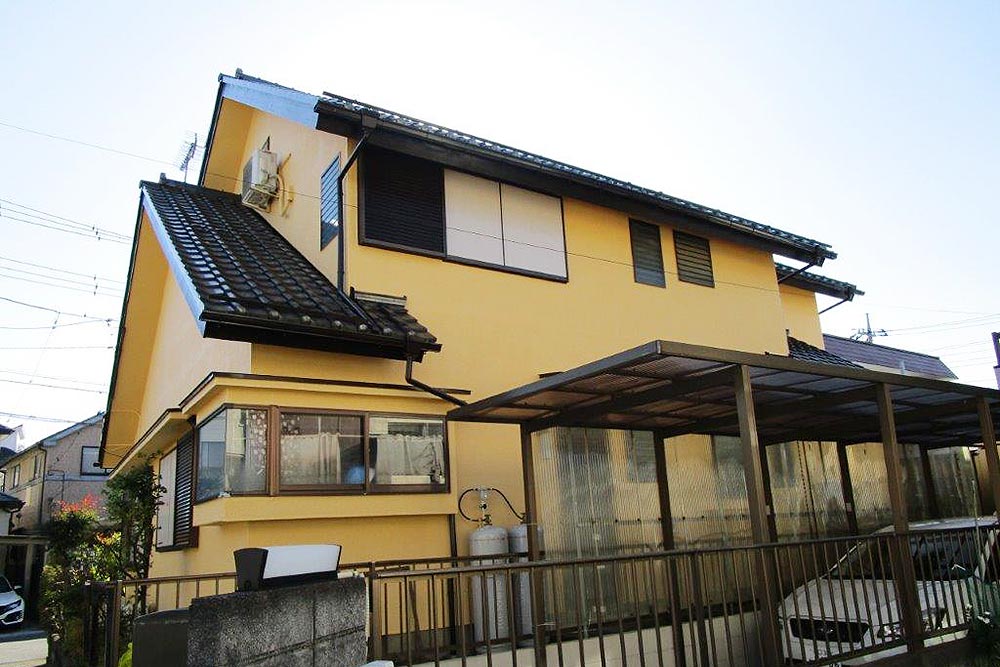 塗装後の外壁