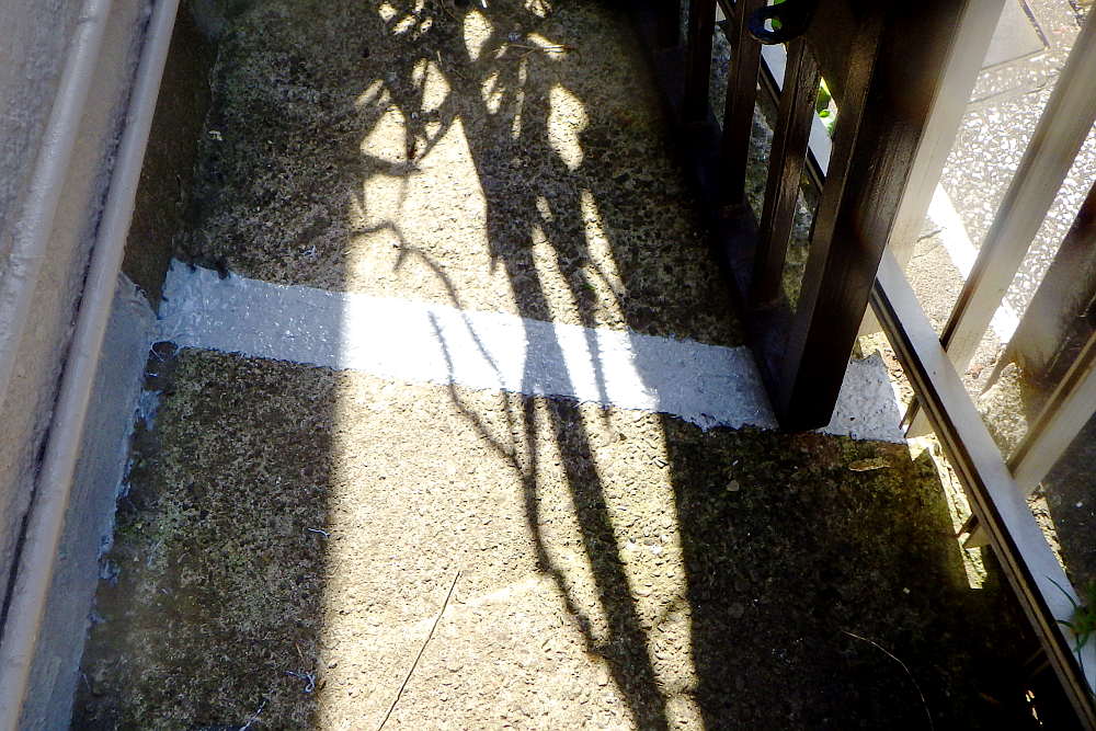 補修後の土間コンクリート