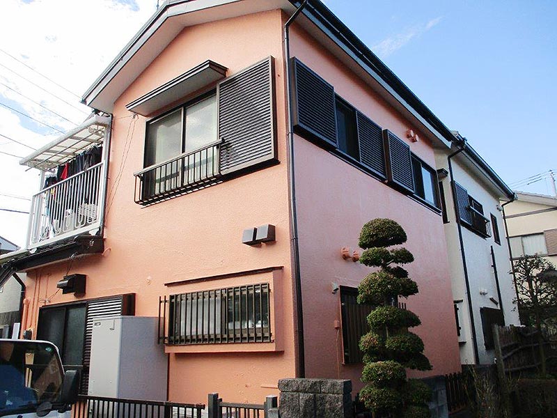 塗装後の外壁