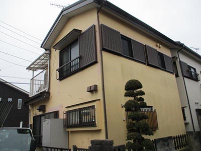 塗装前の外壁