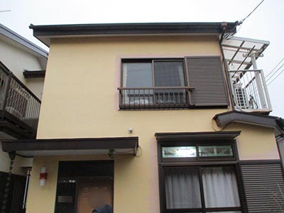 塗装前の外壁