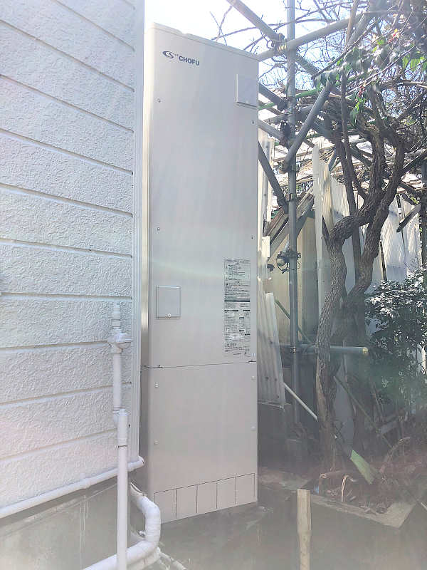 交換後のエコキュート