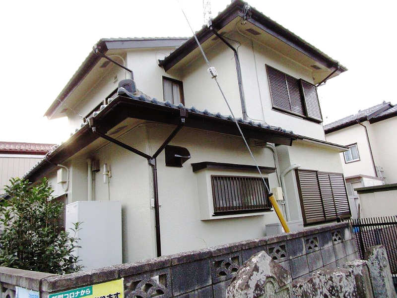 塗装後の外壁