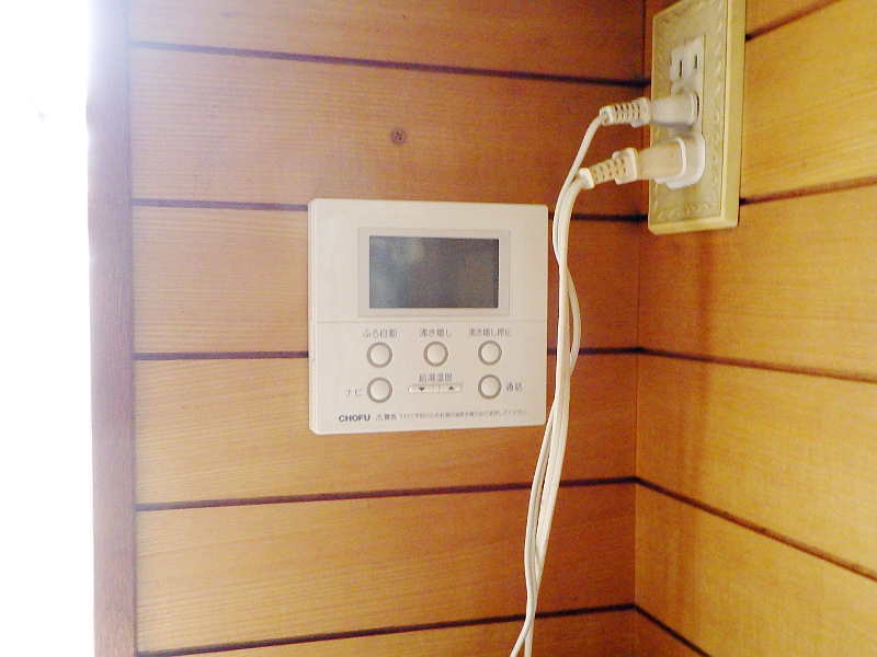 交換後のキッチンリモコン