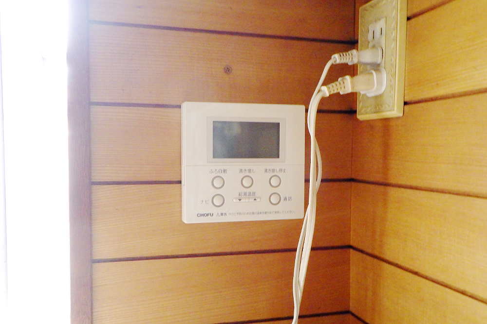 設置後のキッチンリモコン
