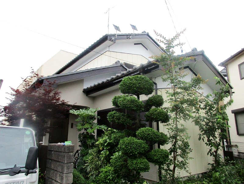 塗装後の外壁