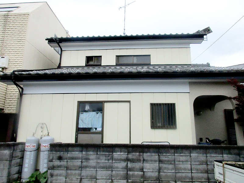 塗装後の外壁