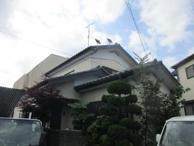 塗装前の外壁