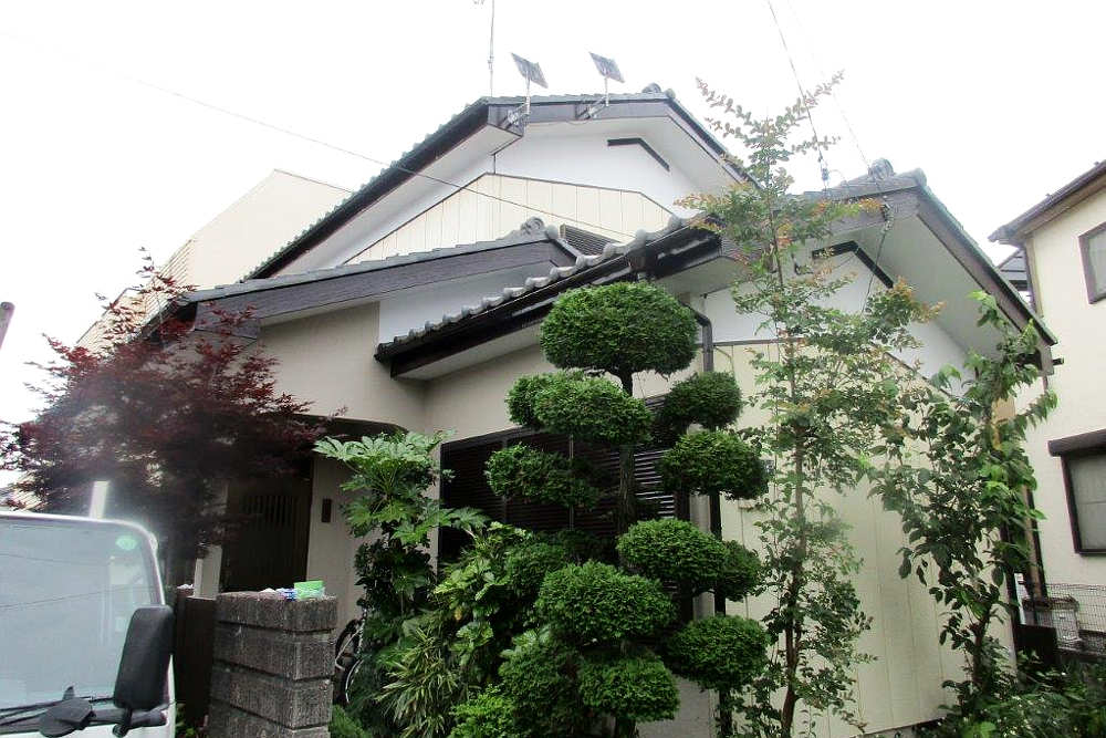塗装後の外壁
