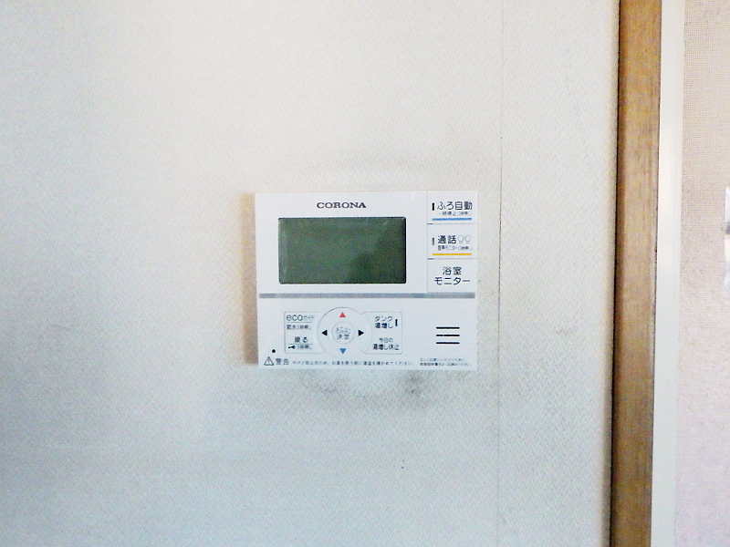 交換後のキッチンリモコン