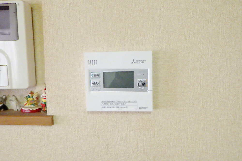 設置後のキッチンリモコン