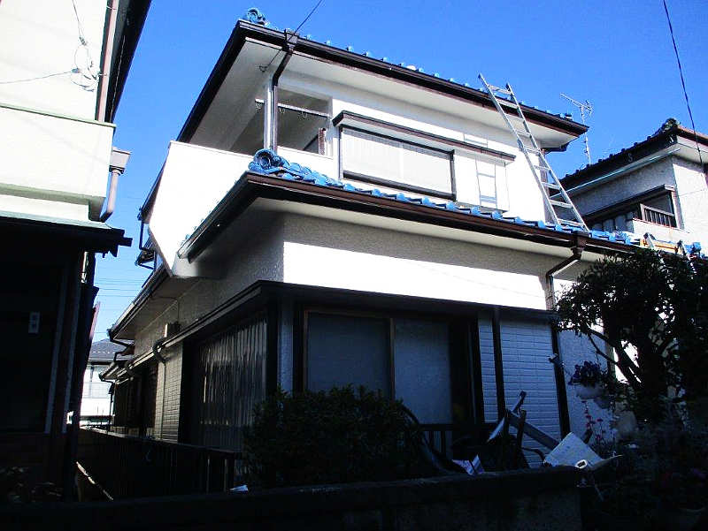 塗装後の外壁