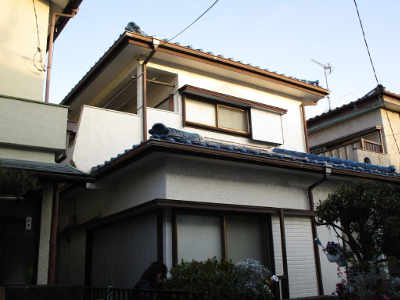 塗装前の外壁