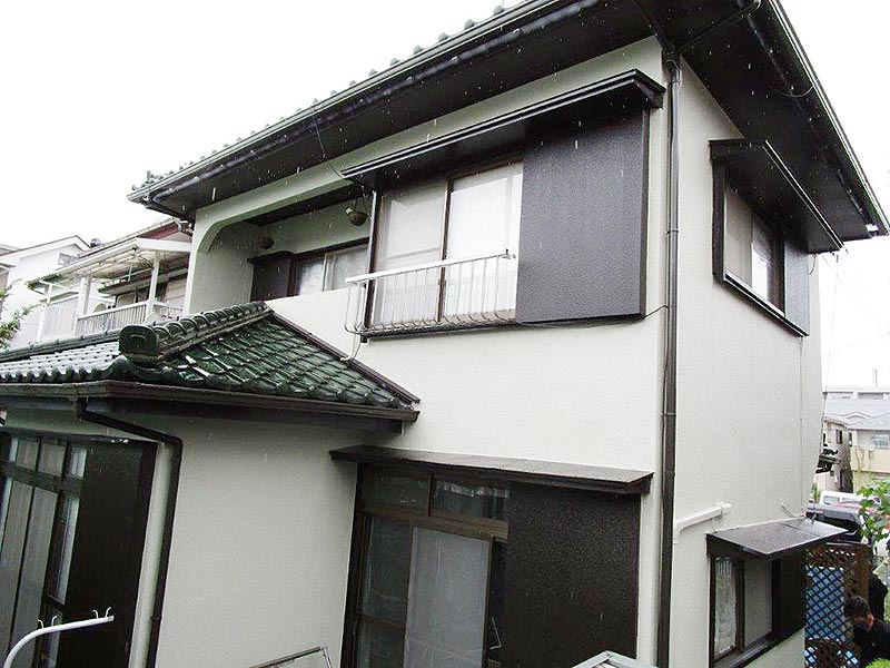 塗装後の外壁